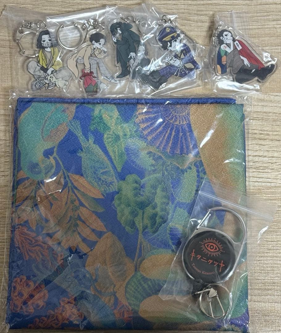 キタニタツヤ 風呂敷 アクキー5種 リール まとめ売り