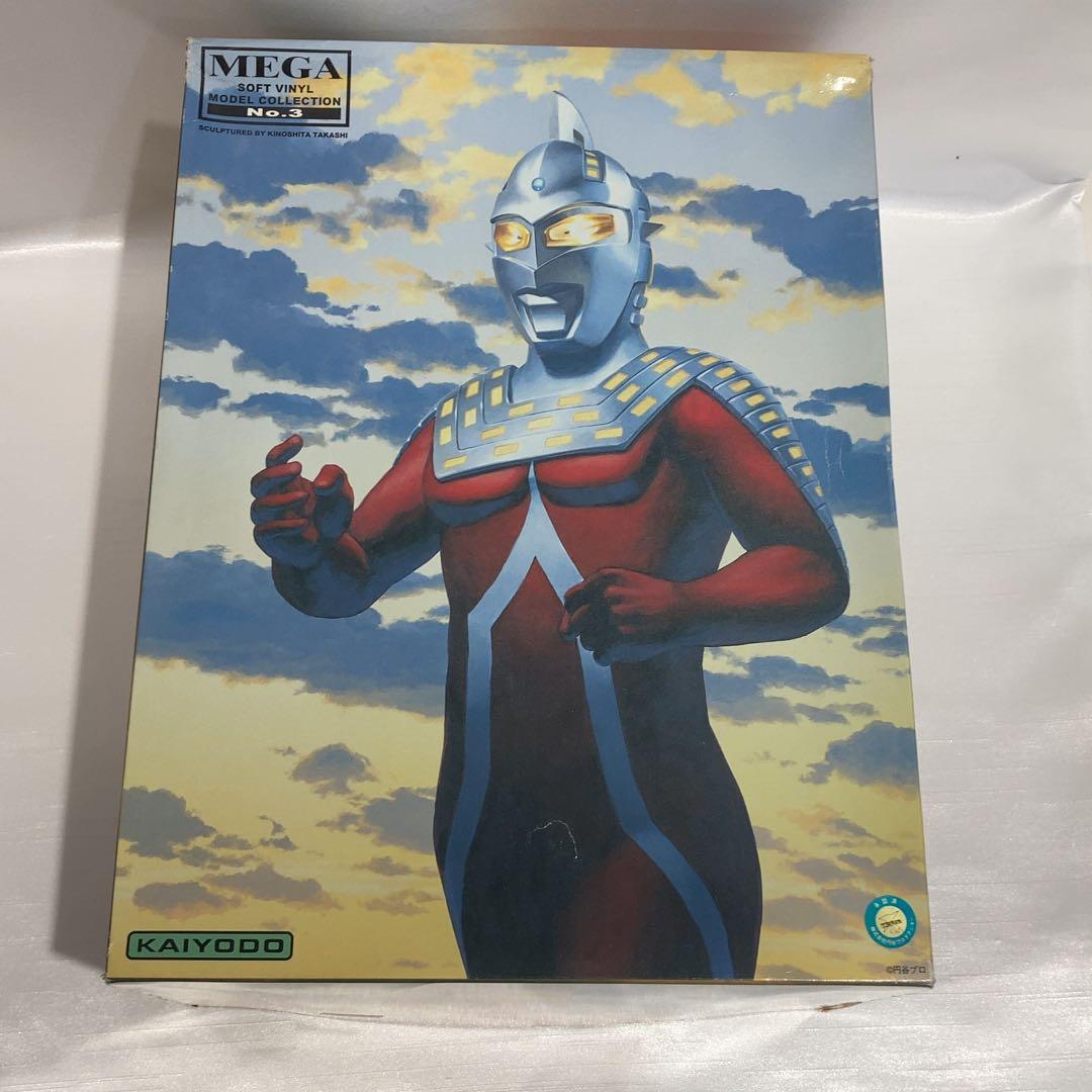【美品】海洋堂　ウルトラセブン　塗装済み組み立てキット　ウルトラマン　特撮 Amazon | 海洋堂 メガソフビアドバンス ウルトラセブン 約400mm PVC製