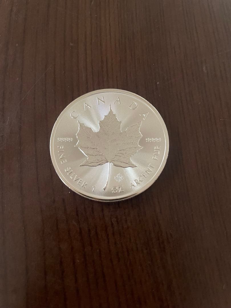 t*o様 カナダ 銀貨 メープルリーフ 2021年
