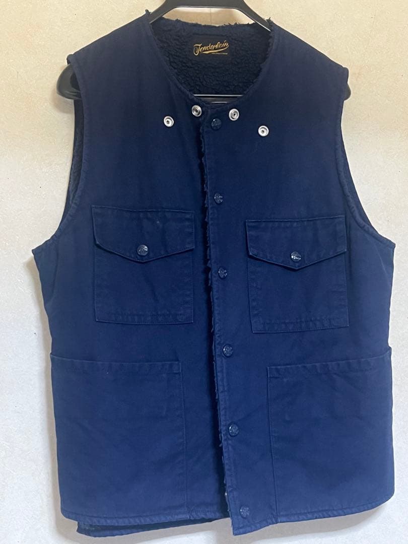Tenderloin ネイビー ベスト Small