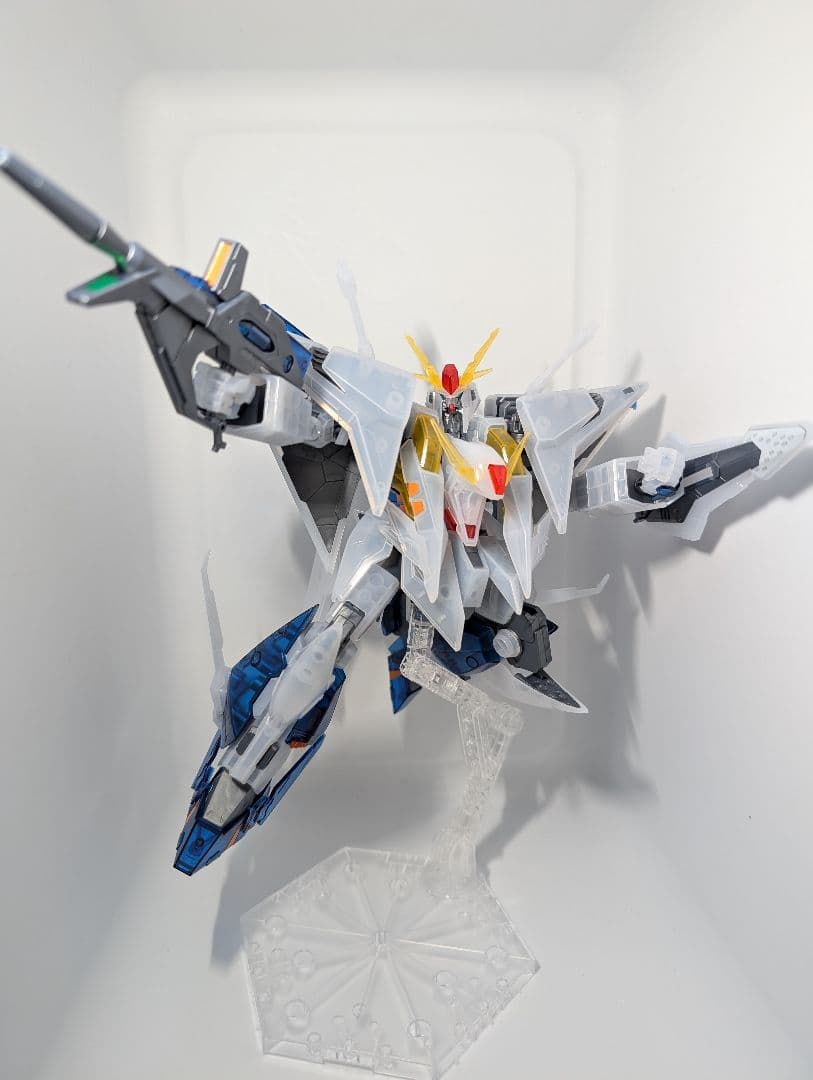 【完成品】　HG　クスィーガンダム　Ξガンダム　クリアカラー　1週目特典付