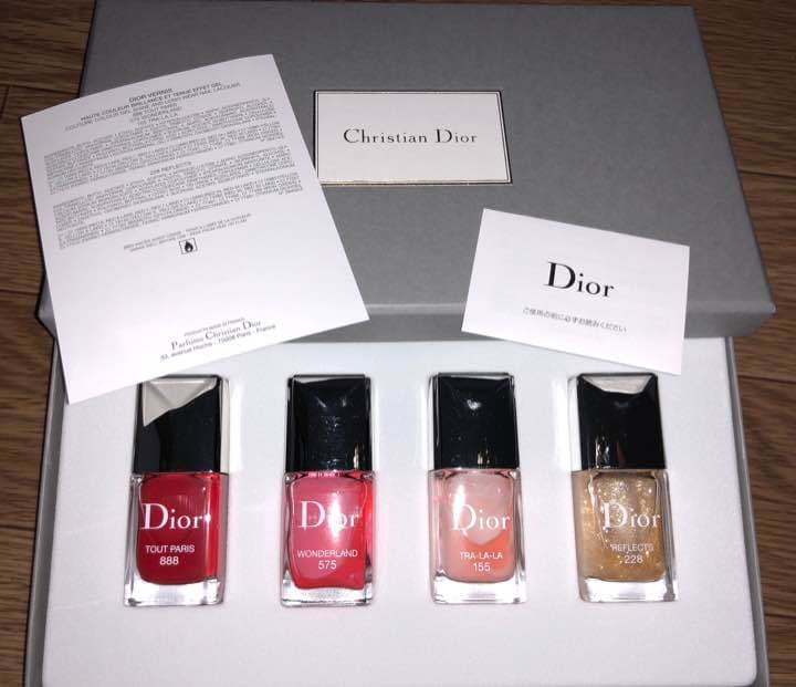 Dior  ペディキュア  4本セット