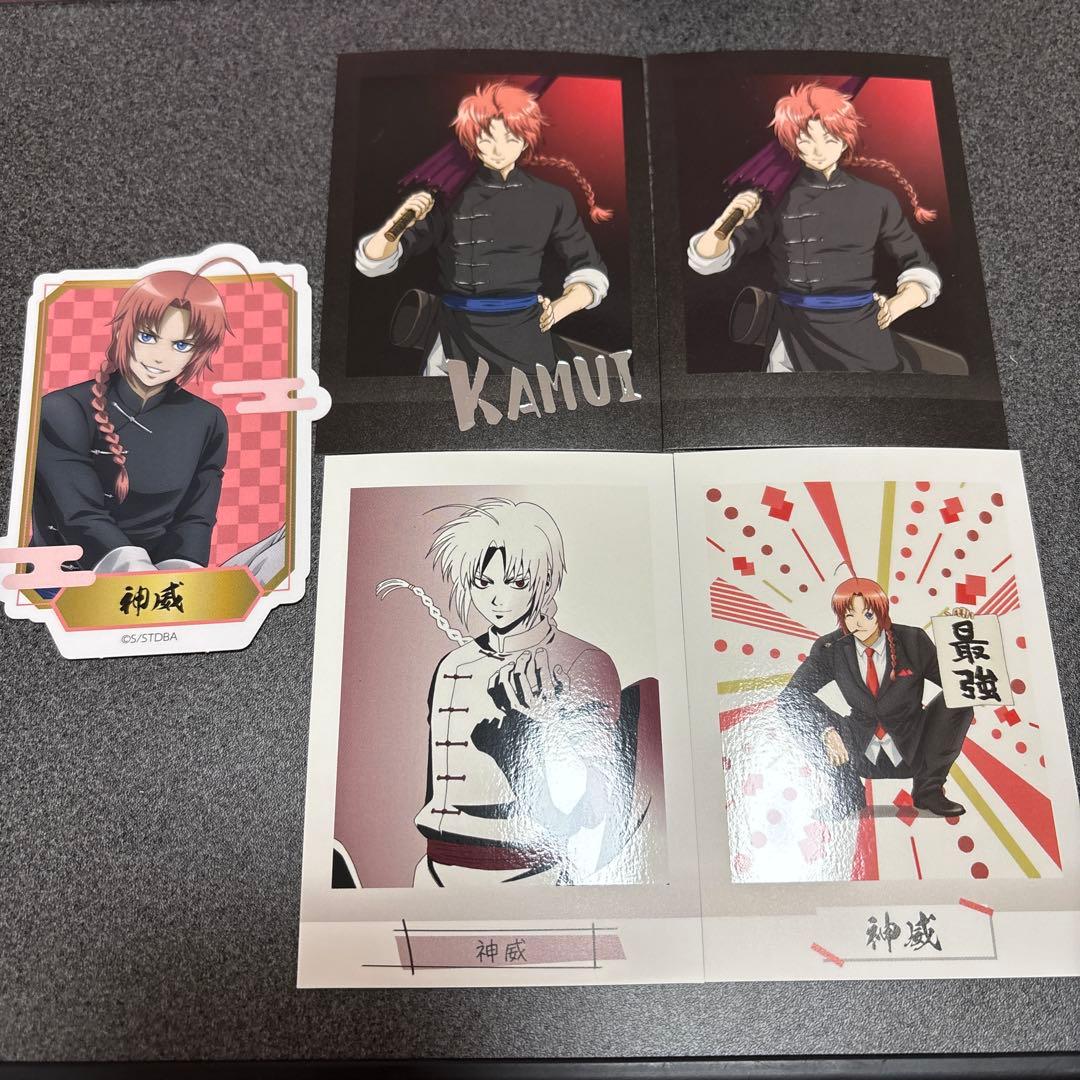 銀魂 神威 ステッカー ぱしゃこれ セット - メルカリ