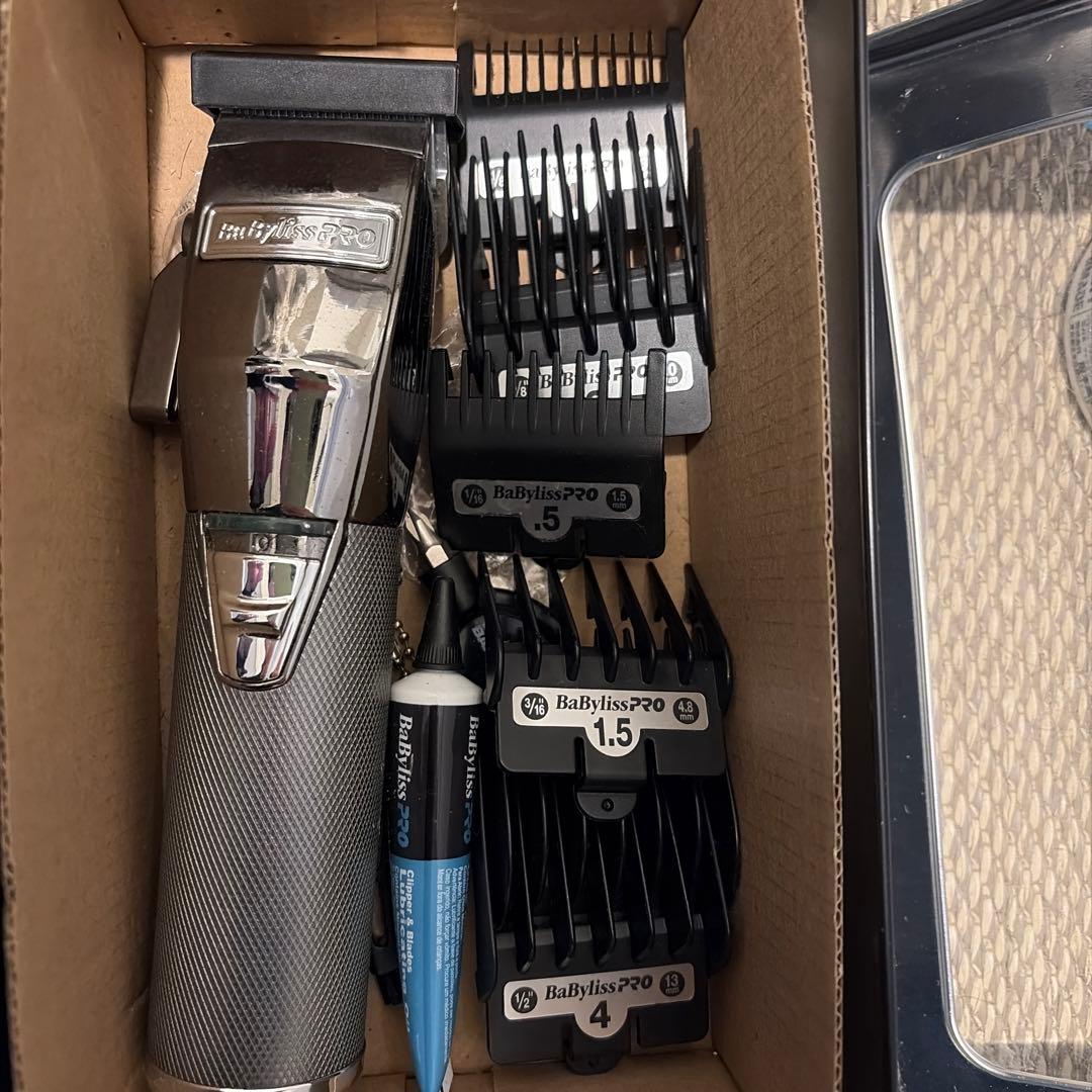 BaBylissPRO SilverFX バリカン ベビリス クリッパー