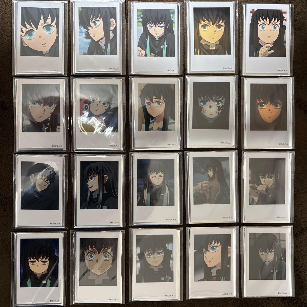 鬼滅の刃 時透無一郎 ランダムチェキ風ブロマイド ノーマルコンプ お値下げ中