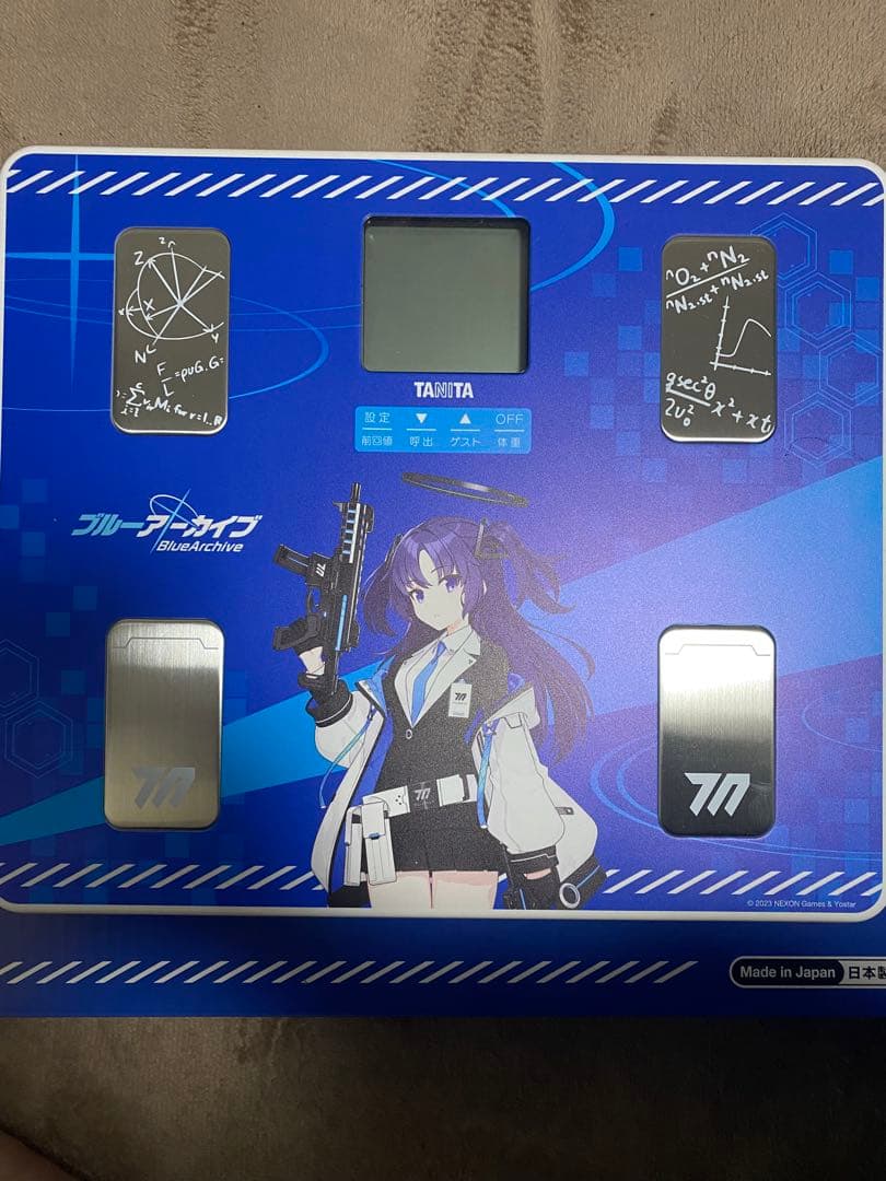 TANITA 音声体組成計 BC-203-BA 早瀬ユウカ ブルアカ