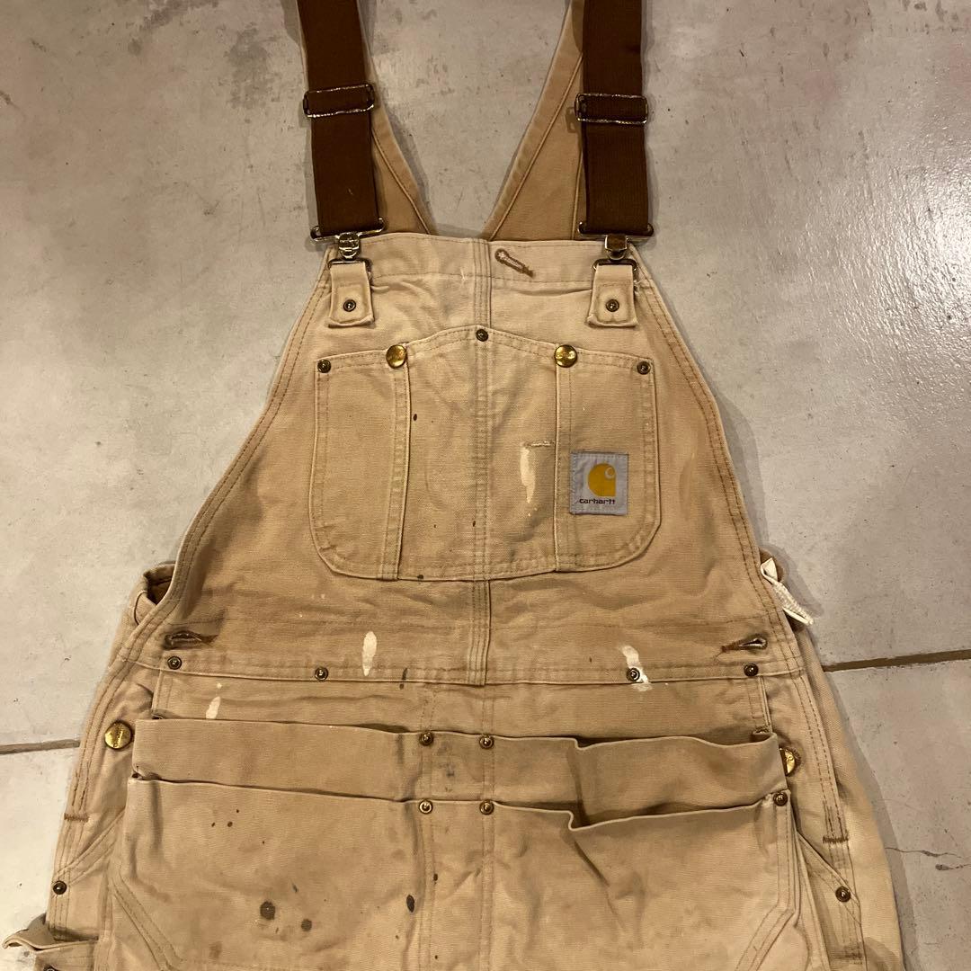 A*o様 Carhartt ビンテージ　オーバーオール Etoffe Vintage CARHARTT Duck オーバーオール を通販 | ETOFFE