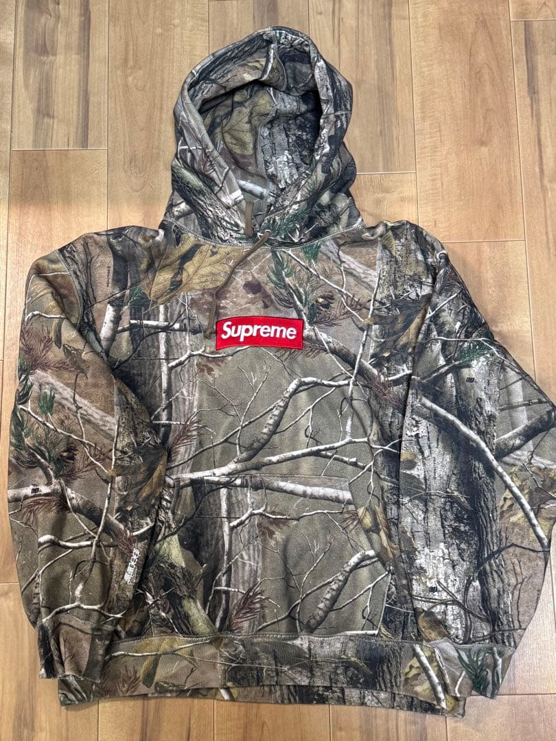 hsm Supreme 2025fw リアルツリーカモ パーカー Supreme（シュプリーム） 25AW Box Logo Hooded Sweatshirt ボックス