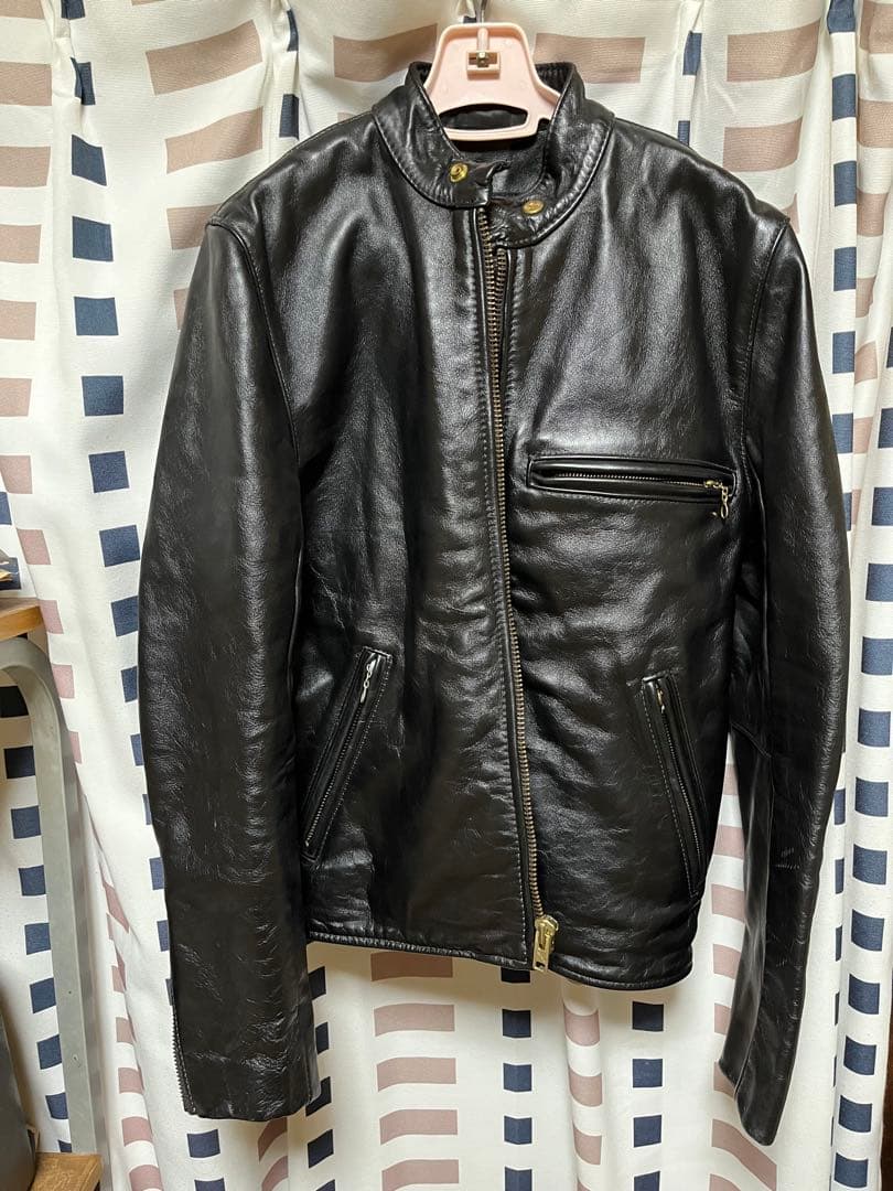 t*2様 バンソンシングルライダースサイズ40インチ希少LENZIP、TALON