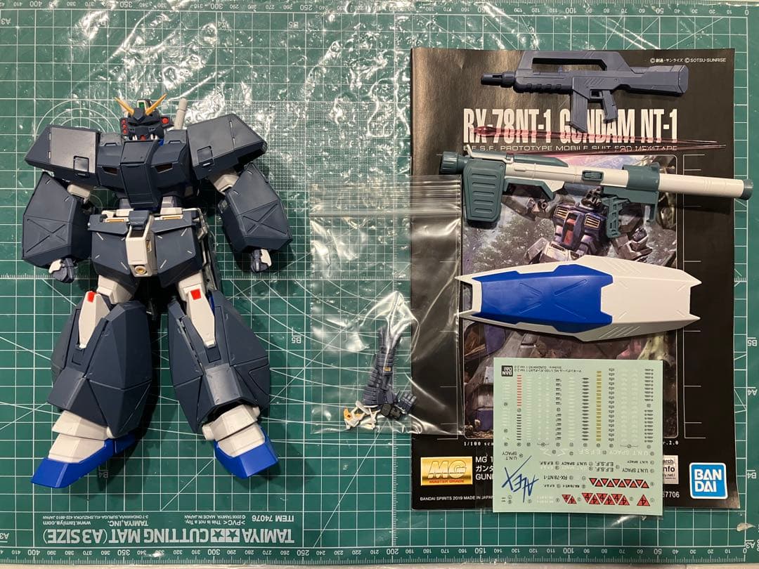 MG ガンダムNT-1 アレックス ver 2.0 ジャンク MG ガンダム NT-1 アレックス ver.2.0｜gunplacraftさんのガンプラ作品