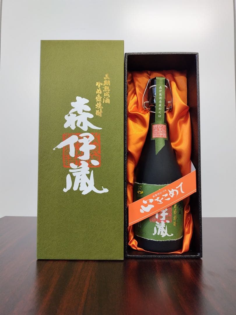 極上森伊蔵 長期熟成酒　かめ壺焼酎 ギフトボックス入り　720ml 森伊蔵 【大量入荷！】【ギフトに最適！】 森伊蔵 極上の一滴 長期貯蔵