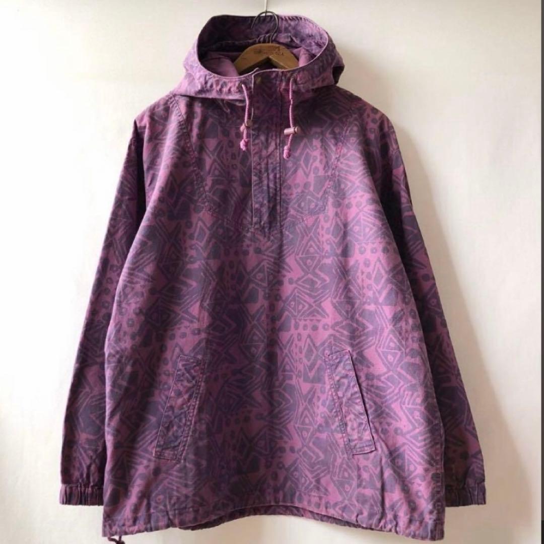 L.L.Bean Cotton Anorak 80〜90s 象形柄