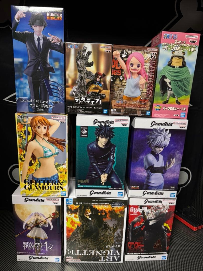 最新　プライズ　フィギュア　クロロ　フリーレン　呪術界戦　キルア　ワンピース