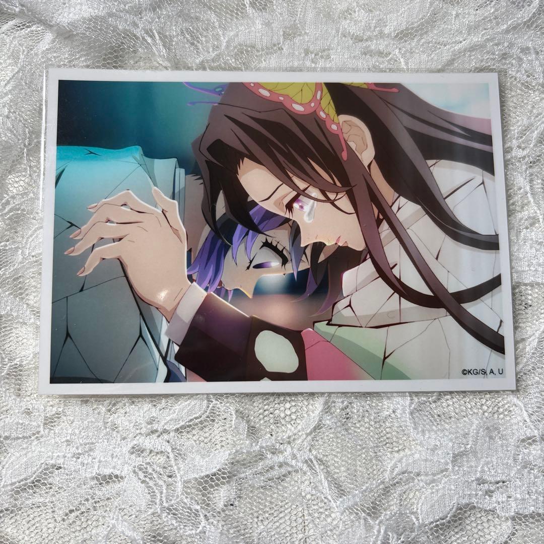 鬼滅の刃 場面写ブロマイドくじ 胡蝶しのぶ 胡蝶カナエ 胡蝶姉妹
