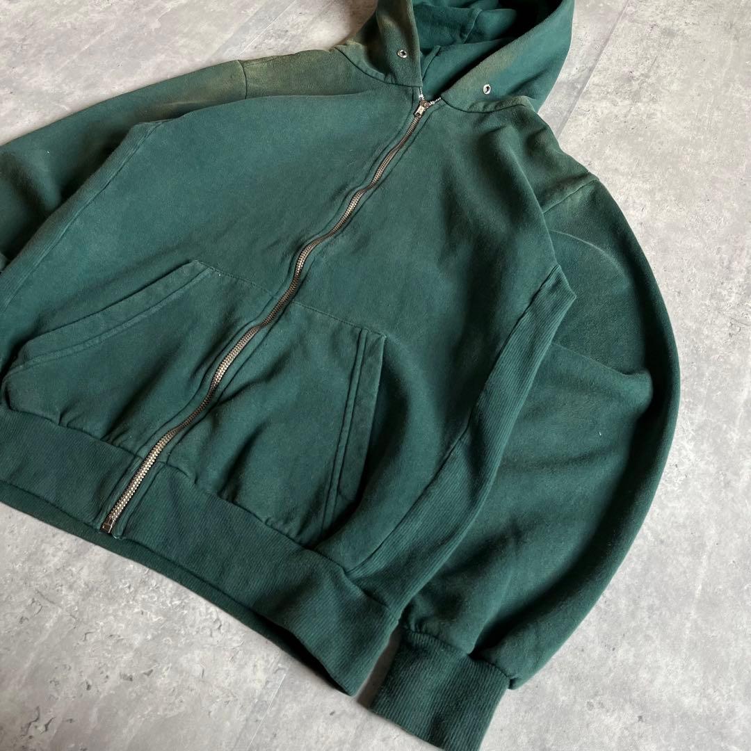 60-70s vintage】ジップパーカー 片爪 VENUSジップ フェード - メルカリ