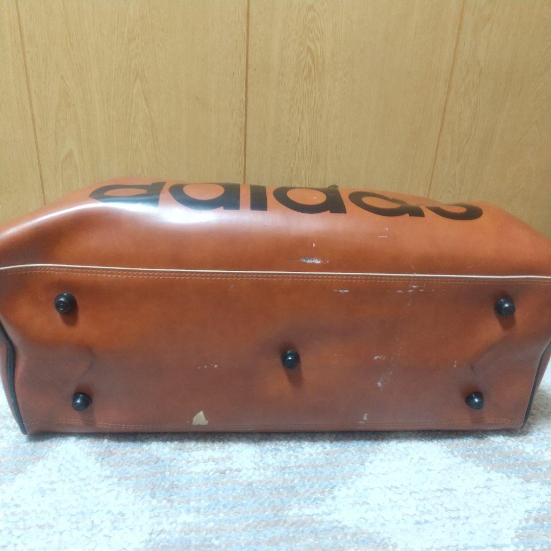 希少！ヴィンテージ adidas アディダス ボストンバッグ レザー カバン