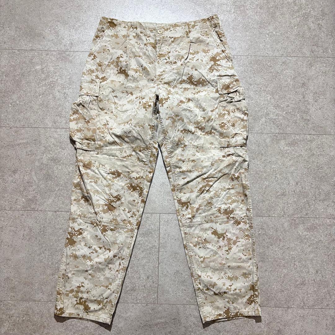 04年製】米軍実物 海兵隊 USMC デザートマーパット トラウザーズ