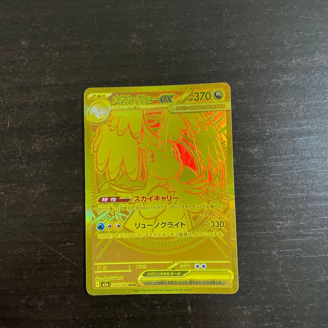 ヤ*ィ様 【訳アリ】メガカイリューex　MUR