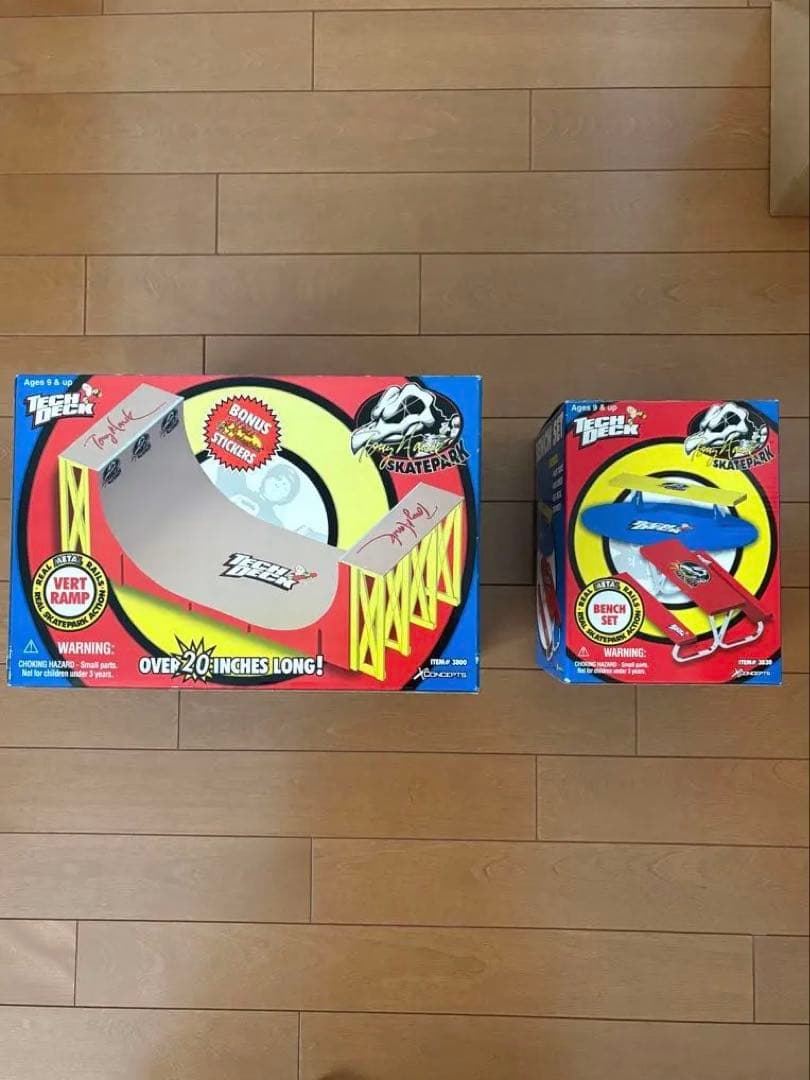 スポーツトイ・アクショントイ tech deck tony hawk skate park