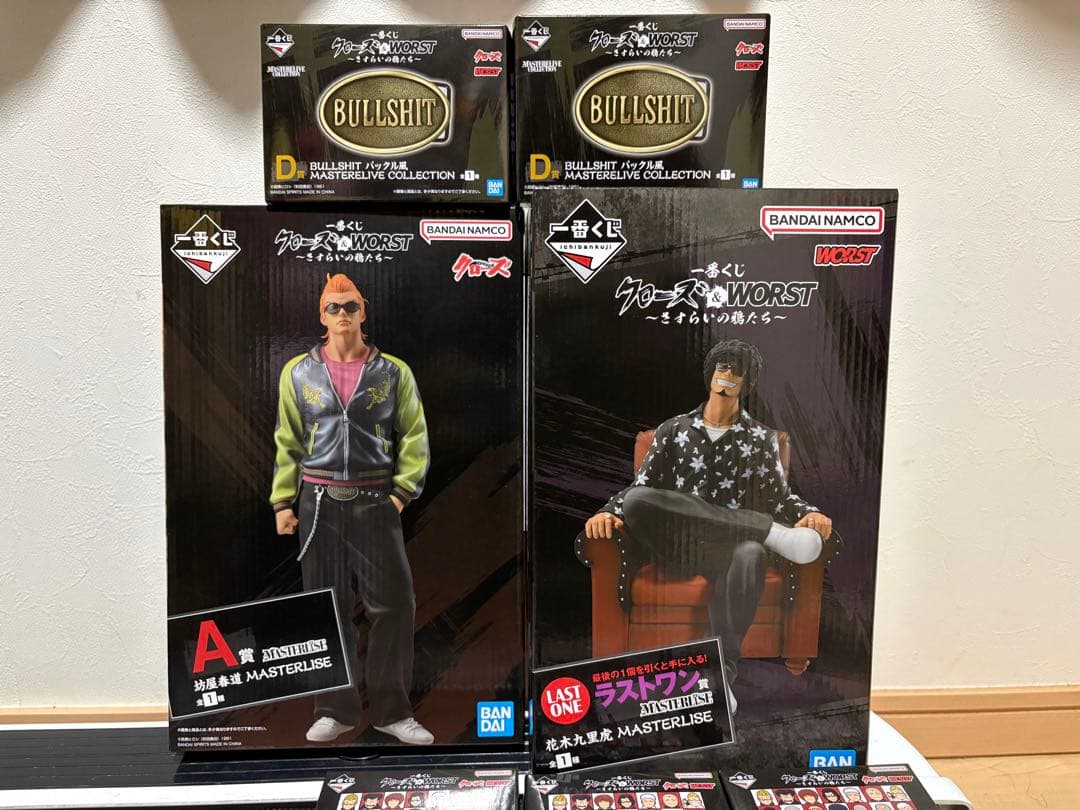 一番くじ クローズ＆WORST ～さすらいの鴉たち～A、ラストワン賞その他下位賞