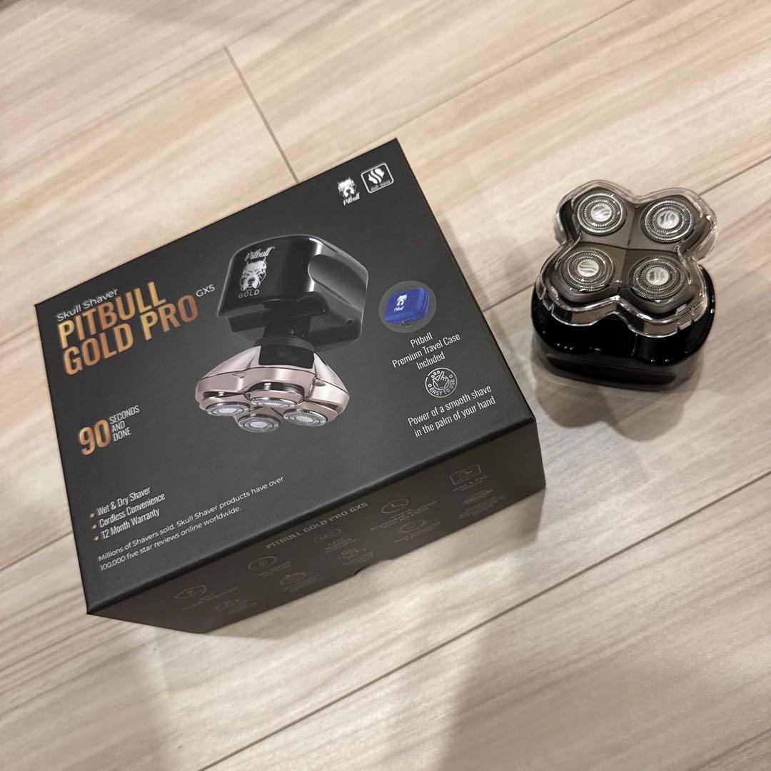 脱毛・除毛 Skull Shaver Pitbull Gold PRO GX5