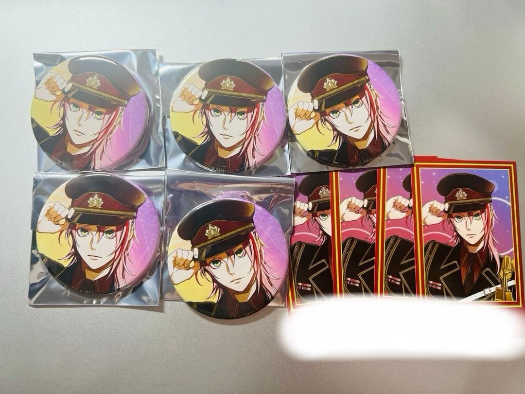 ビルシャナ戦姫　4周年　缶バッジ　チェキ風カード　オトメイト　平教経