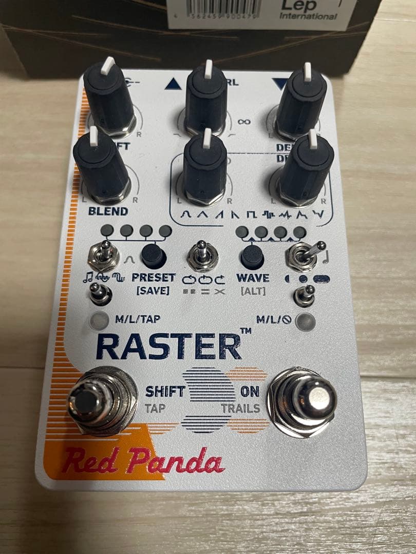 Red Panda Raster 2 エフェクター　ディレイ Red Panda ( レッドパンダ ) Raster V2 送料無料 | サウンドハウス