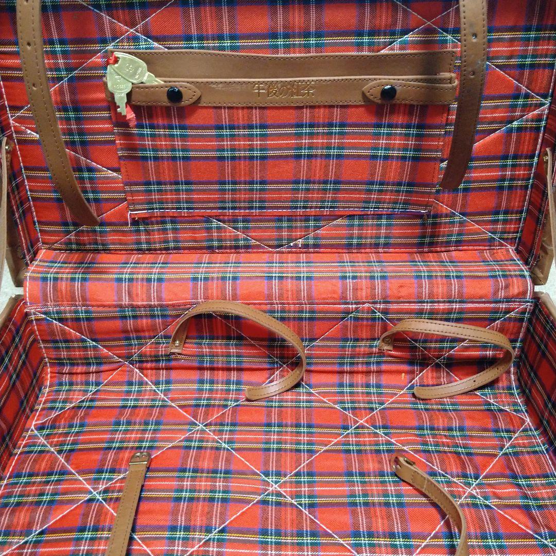 ☆レア☆ 非売品 コイズミトランク 午後の紅茶 ノベルティ 本革