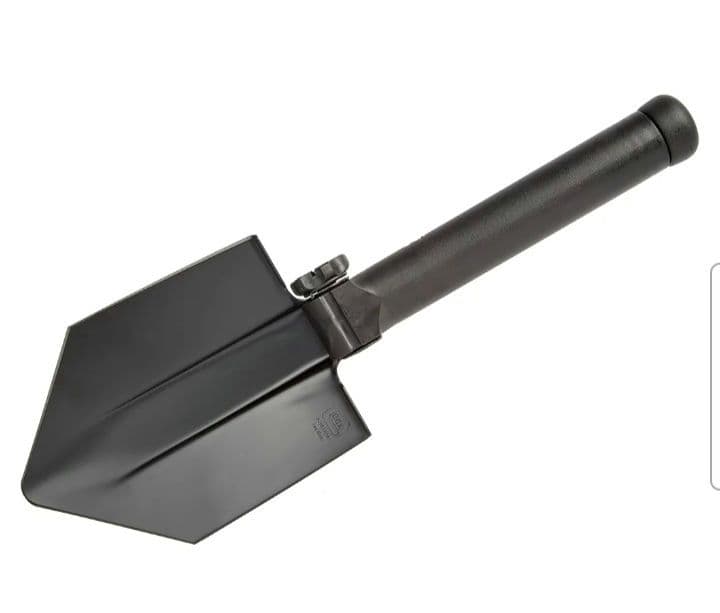 Glock 折りたたみ式スコップ ブラック　新品未使用　ノコギリ付き