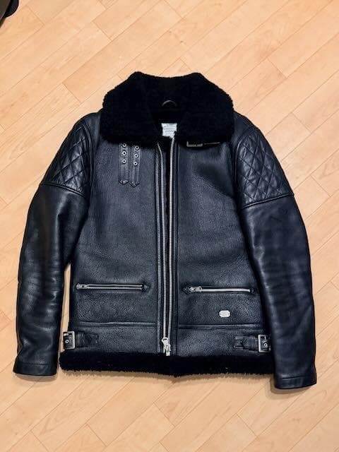 K*j様 CRIMIE クライミー B-3ムートン 定価19.8万 フライトジャ CRIMIE クライミー B-3ムートン 定価19.8万 フライトジャケット M