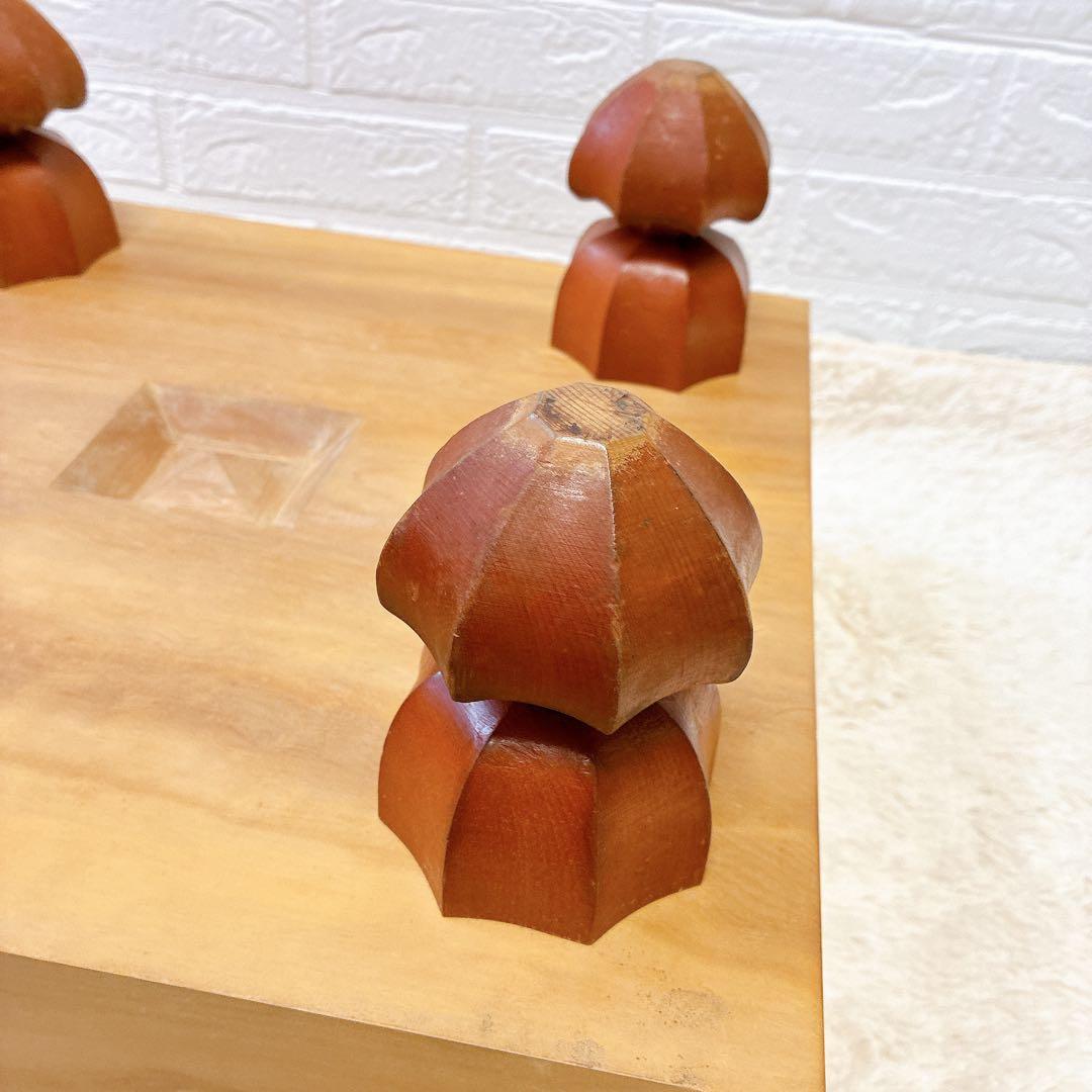 囲碁盤 基盤 板目 木裏 極厚 6寸 へそあり 脚付 高級 骨董 桐箱 - メルカリ