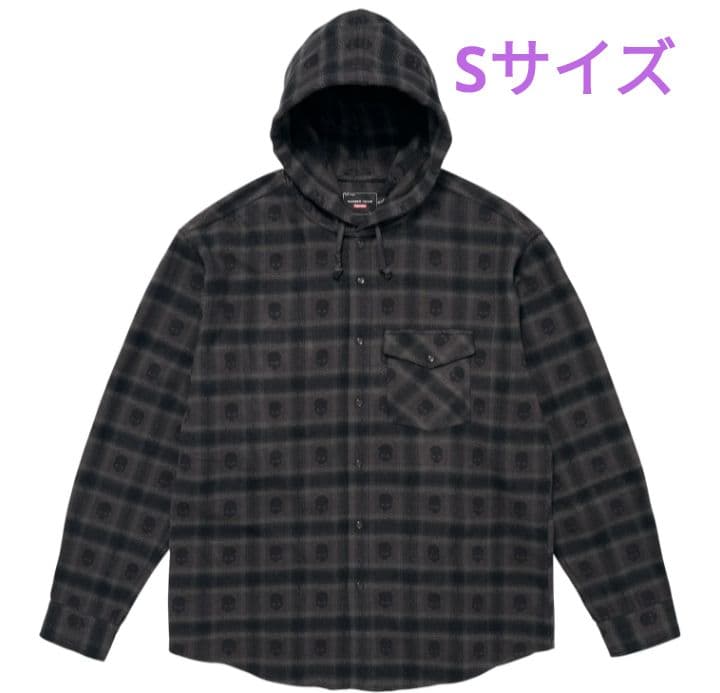 トップス Supreme NumberNine Hooded Flannel Shirt