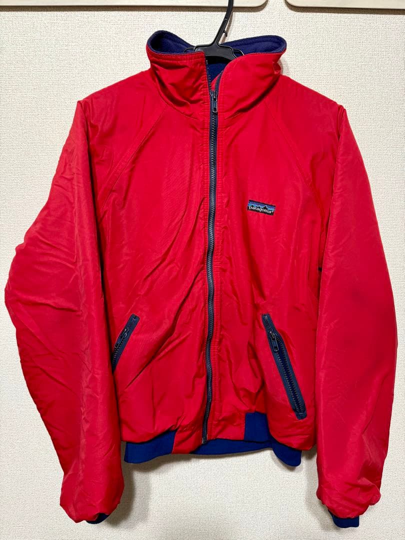 古*き様 patagonia シェルドシンチラ　80S M レッド　USA