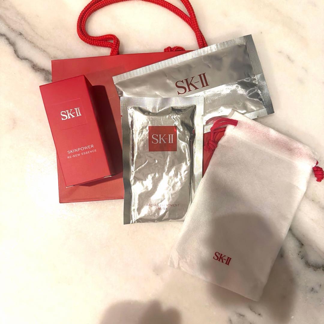 新品未開封　SK-II スキンパワーリニュー エッセンス30ml おまけ付き