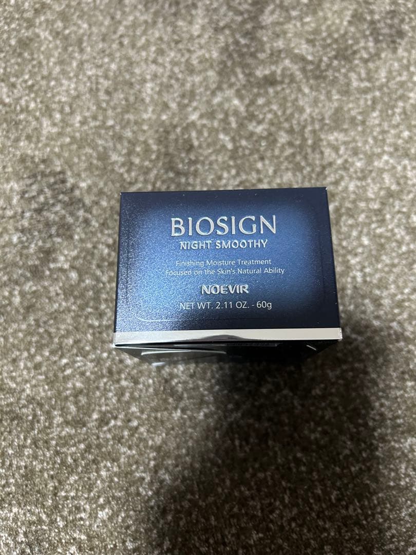 フェイスクリーム NOEVIR BIOSIGN NIGHT SMOOTHY 60g