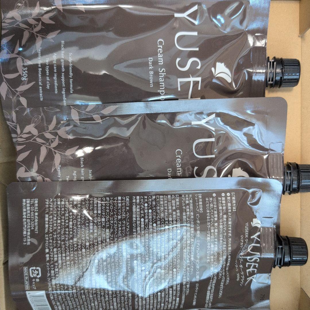 YUSEEK クリームシャンプー ダークブラウン 350g YUSEEK クリームシャンプー｜YUSEEKの口コミ - 私が使ったのはダーク