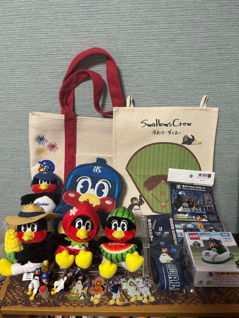 つば九郎クルーグッズ・通常グッズ約15点