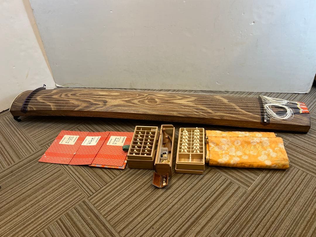 ［珍品］古琴 極上琴柱 白象 送料込み