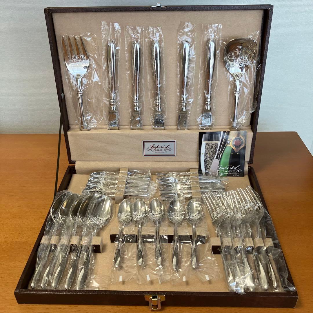 アヅマ インペリアル カトラリーセット 32本 18-18