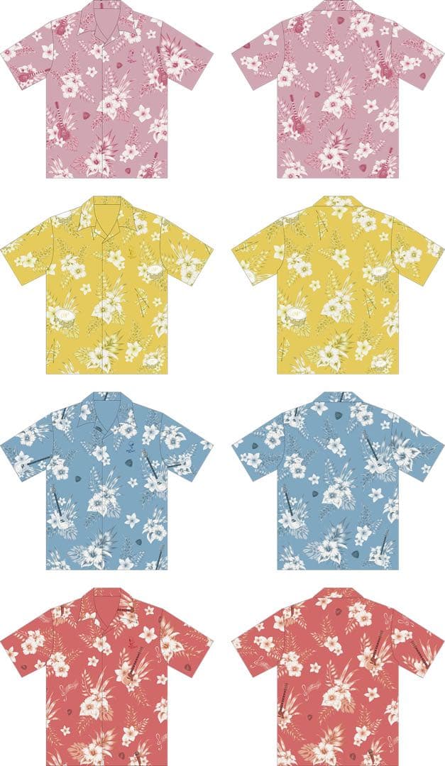 全種類 ぼっち・ざ・ろっく！ サマーフェア アロハシャツ フリーサイズ