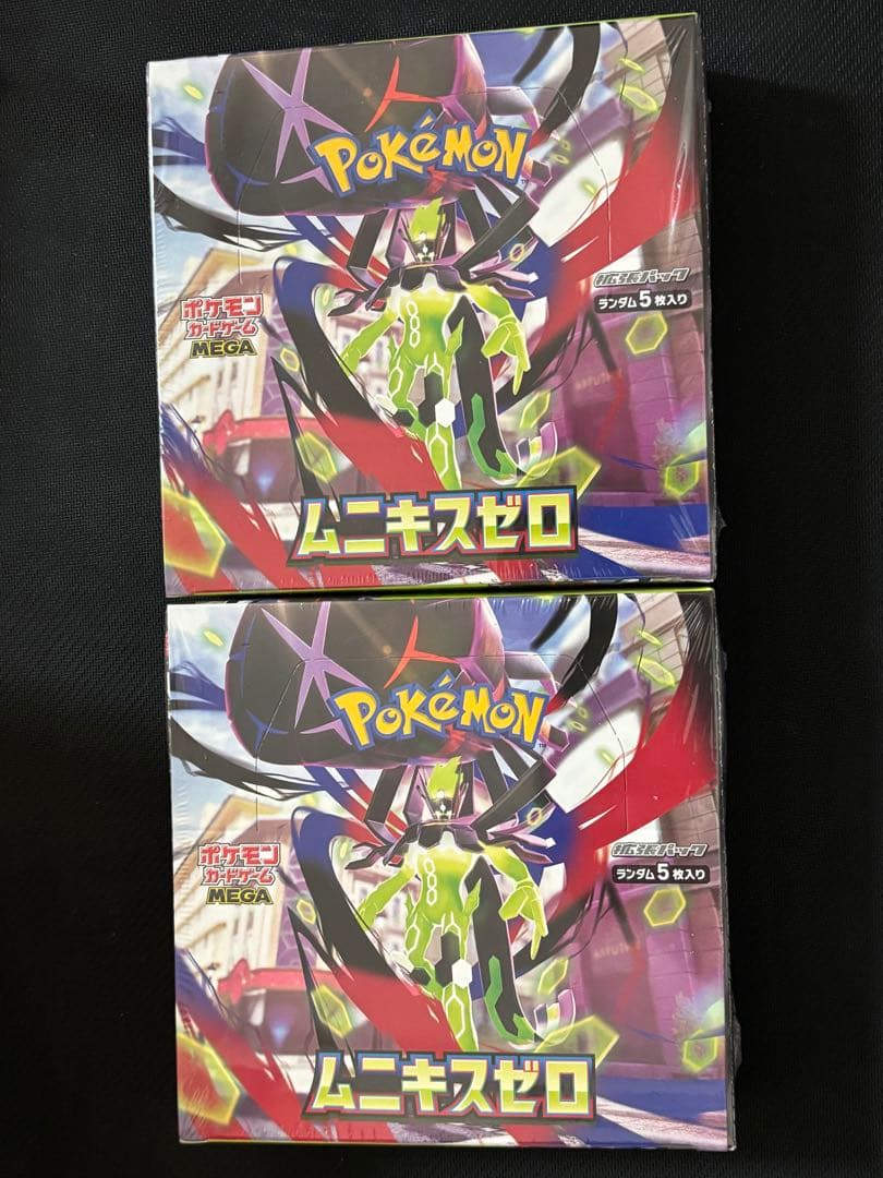 ポケカ ムニキスゼロ2BOX シュリンク付き未開封 - メルカリ