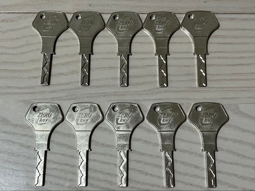 ZERO key ゼロキー 10本セット - メルカリ