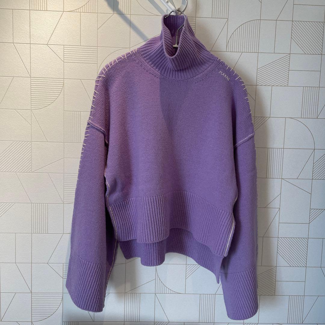 【2/5まで限定値下げ】MARNI ニット 刺繍 ステッチ　トップス