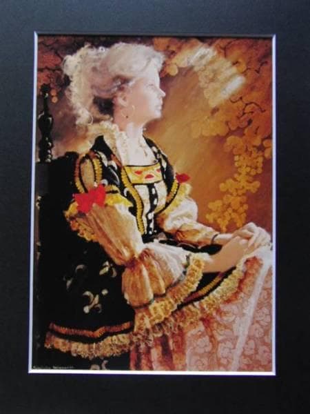 宮永　岳彦、VERTUGATE 煌、希少画集画、新品額装付