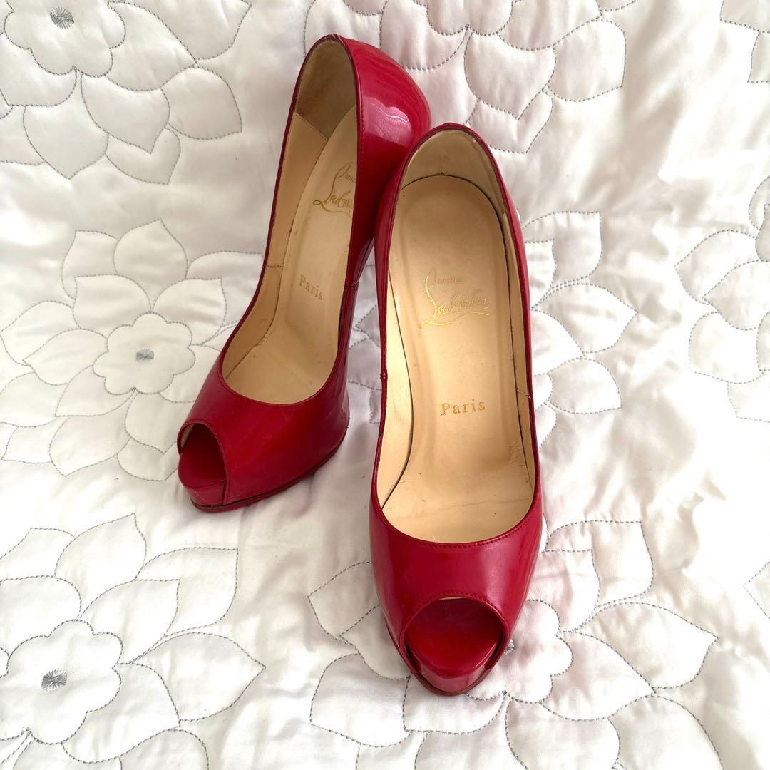 ⭐︎ Christian Louboutin 36 赤　ハイヒール　美品⭐︎