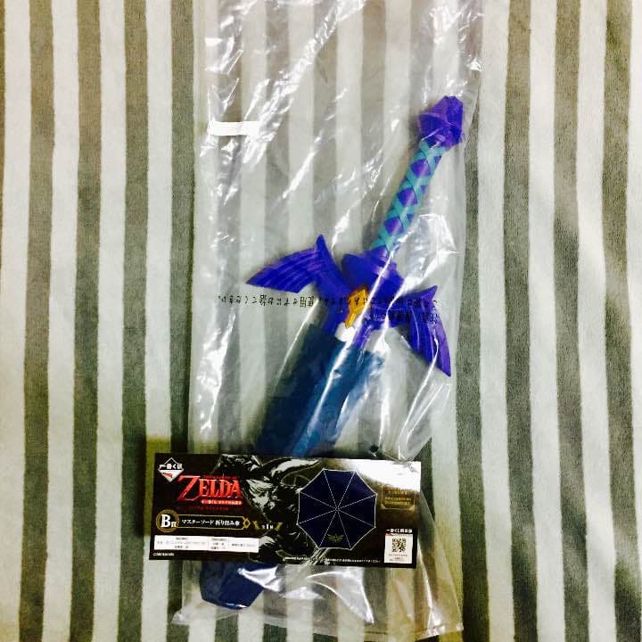 ゼルダの伝説 一番くじ B賞 マスターソード 折り畳み傘 - メルカリ