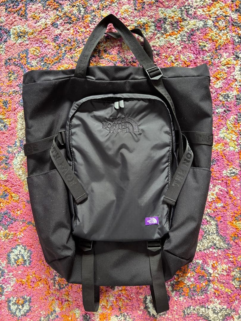【the north face purple label】 ナイロントートバッグ
