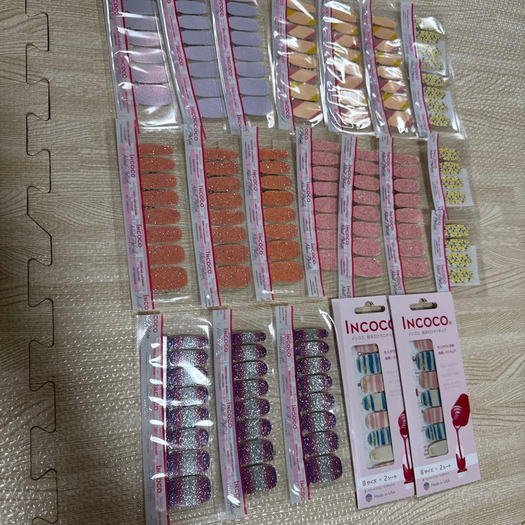 INCOCO ネイルシール 大量セット②