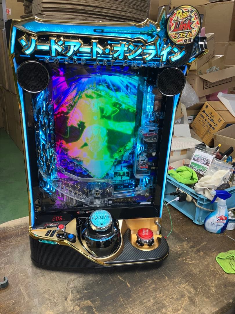 実機 京楽 SAO ｅぱちんこソードアート・オンラインＫ１２（1/319.9）