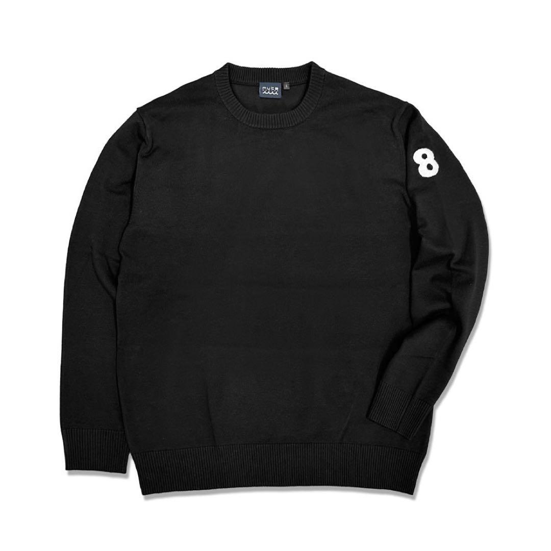 人気 完売品 muta MARINE GOLF 8ワッペン コットンセーター